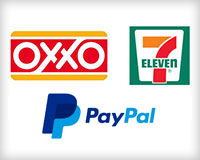 Pagos en el Oxxo y Seven Eleven, Paypal